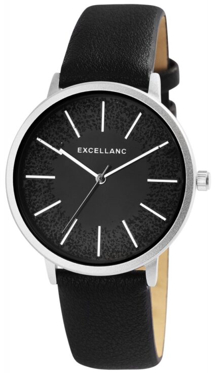 Excellanc Damenarmbanduhr, Lederimitationsarmband