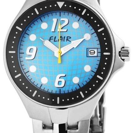 Flair Herrenuhr mit Edelstahlarmband