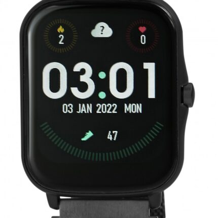 TimeTech Smartwatch mit Mesharmband