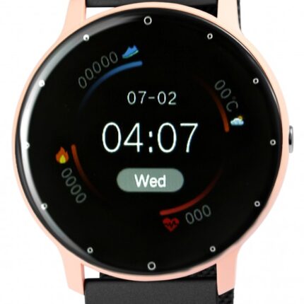TimeTech Smartwatch mit Mesharmband