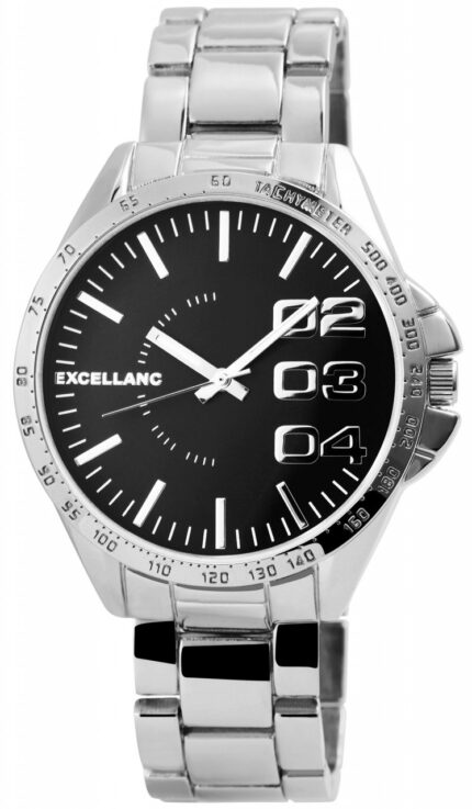 Excellanc Herrenuhr mit Metallband
