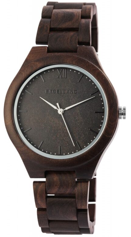 Excellanc Herrenarmbanduhr aus Holz