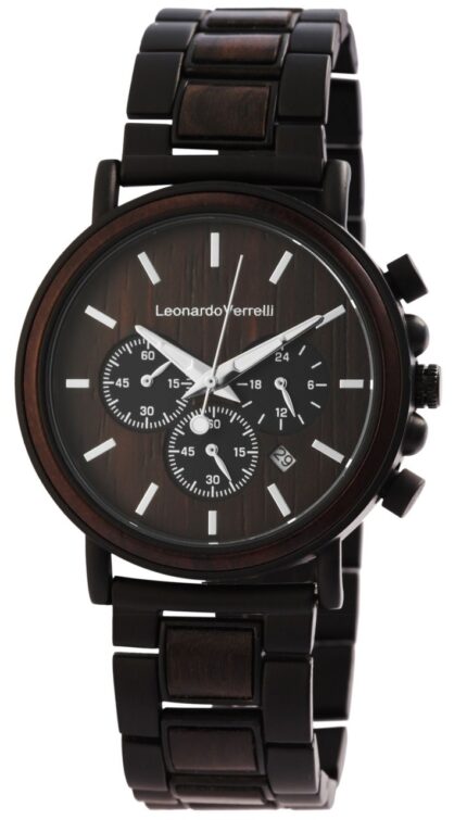 Leonardo Verrelli Chronograph aus Holz