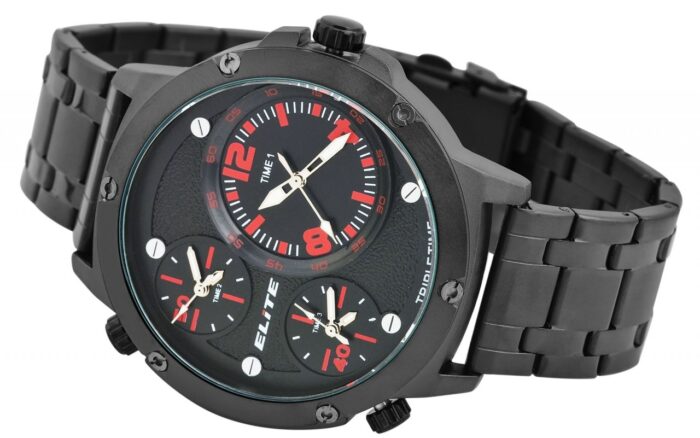 Elite Herrenuhr mit Edelstahlarmband, 3ATM - Image 2