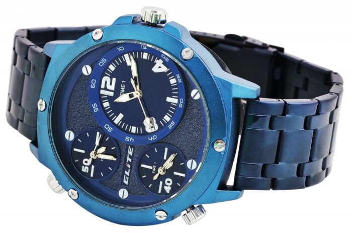 Elite Herrenuhr mit Edelstahlarmband, 3ATM - Image 7