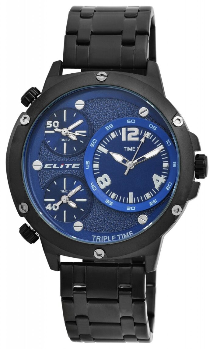 Elite Herrenuhr mit Edelstahlarmband, 3ATM - Image 10