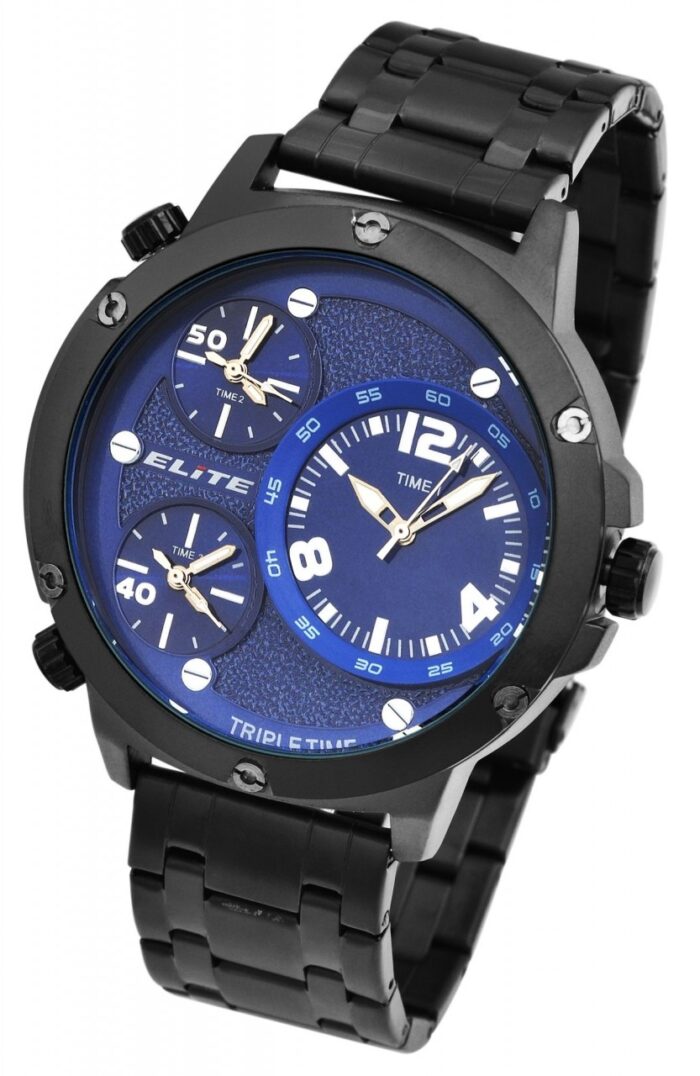 Elite Herrenuhr mit Edelstahlarmband, 3ATM - Image 13