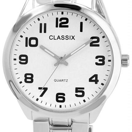 CLASSIX Herrneuhr mit Metallband, Ø 42 mm