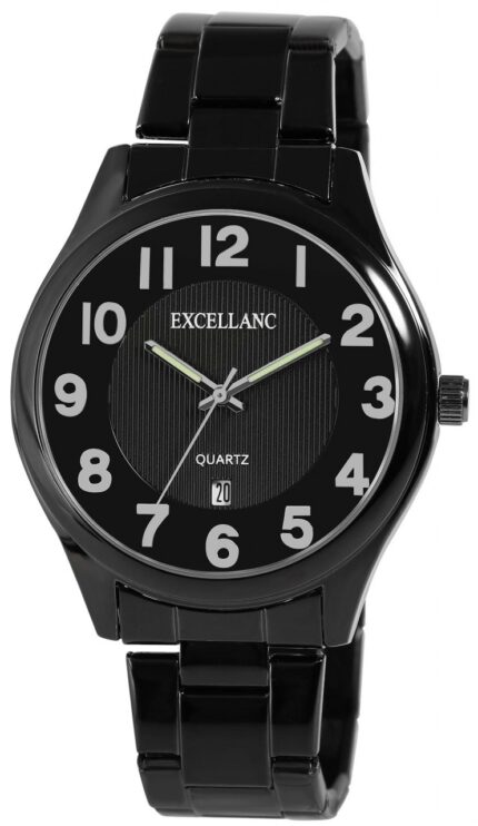 Excellanc Herrenuhr mit Metallband