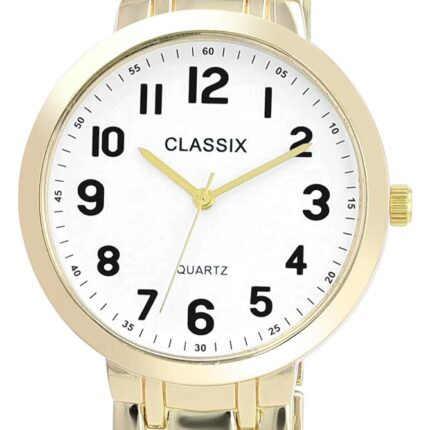 CLASSIX Herrneuhr mit Metallband, Ø 40 mm,
