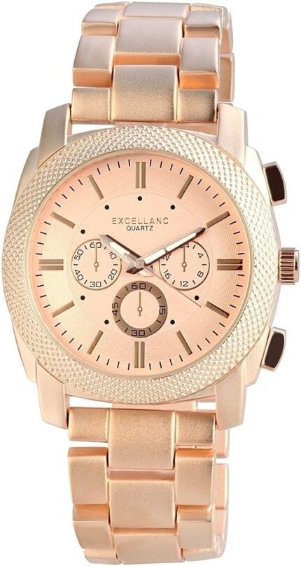 Excellanc Herrenuhr mit Metallarmband