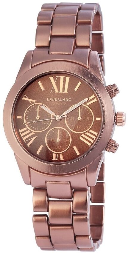 Excellanc Herrenuhr mit Metallarmband