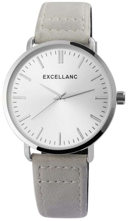 Excellanc Herrenuhr mit Band aus Lederimitat