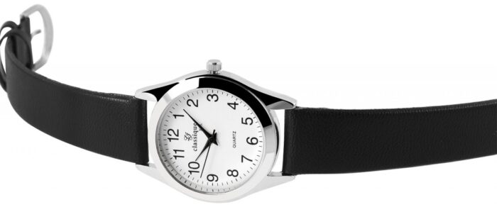 Classique Herrenuhr mit Lederimitationsarmband - Image 2