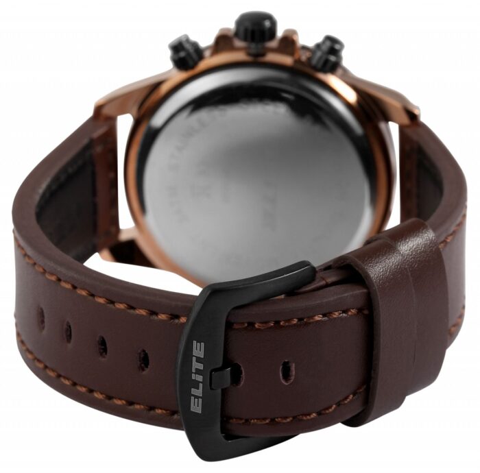 ELITE Herrenchronograph mit Echtlederband - Image 6