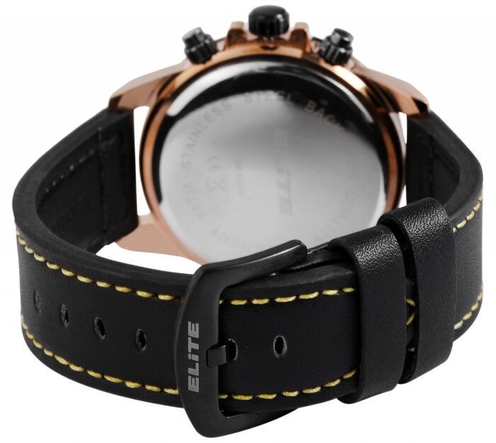 ELITE Herrenchronograph mit Echtlederband - Image 12