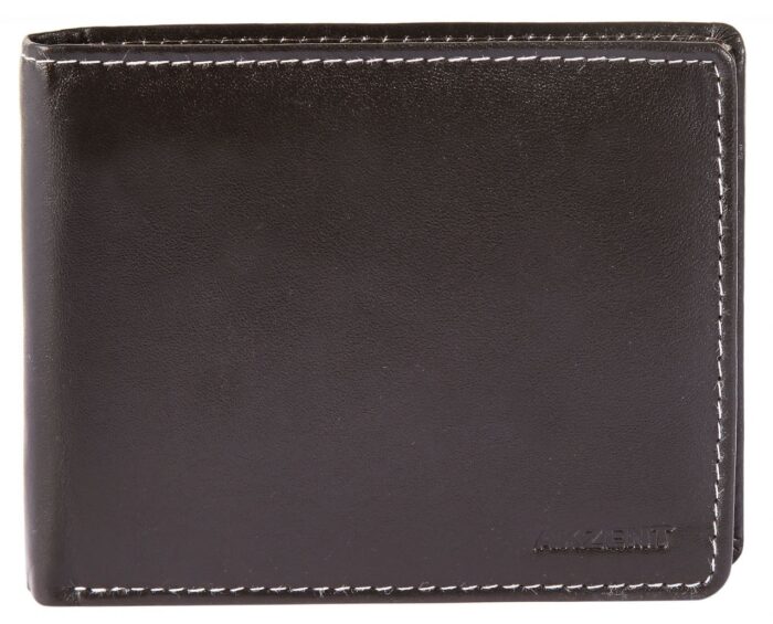Akzent Herren Geldbörse aus Echtleder. Format 12 x 9 cm. - Image 10