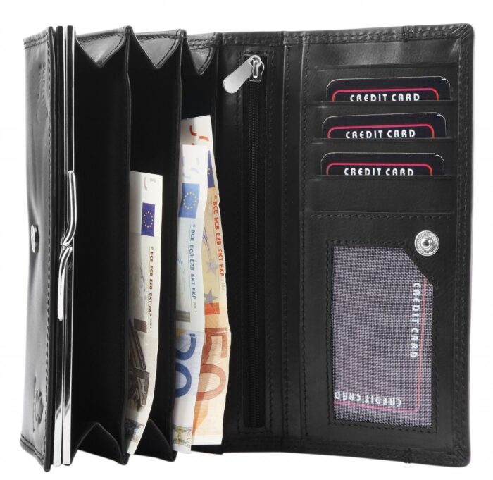 Akzent Echtledergeldbörse, RFID safe - Image 3