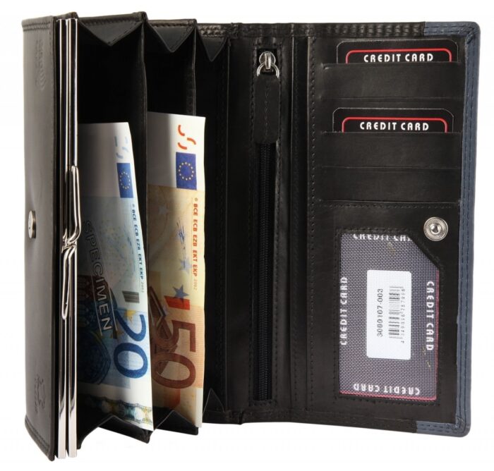 Akzent Echtledergeldbörse, RFID safe - Image 11