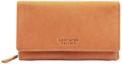 Leonardo Verrelli Echt Leder Geldbörse, RFID