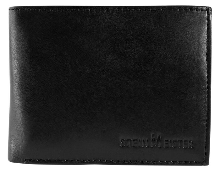 Steinmeister Herren Geldbörse aus Echtleder. Format 12 x 10 cm. - Image 1