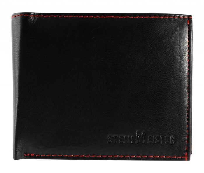 Steinmeister Herren Geldbörse aus Echtleder. Format 12 x 10 cm. - Image 4