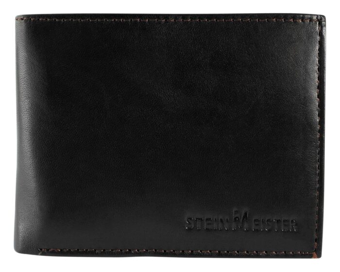 Steinmeister Herren Geldbörse aus Echtleder. Format 12 x 10 cm. - Image 7