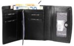 Leonardo Verrelli Damen Geldbörse aus Echtleder mit RFID-Schutz - Image 2