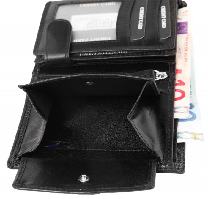 Leonardo Verrelli Herren Geldbörse aus Echtleder mit RFID-Schutz - Image 4
