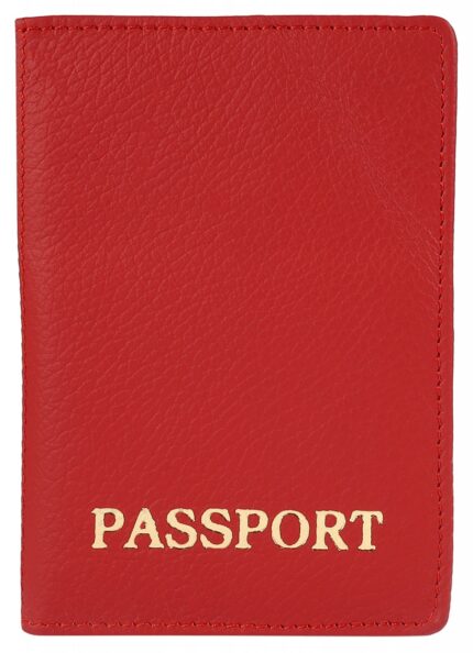 Steinmeister Echtleder, Reisepasshülle, Hochformat, Kreditkartenfächer