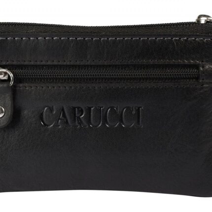 Carucci Echt Leder Schlüsselbeutel, RFID