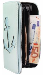 Cham Cham Damen Geldbörse aus Lederimitation mit Anker - Image 24
