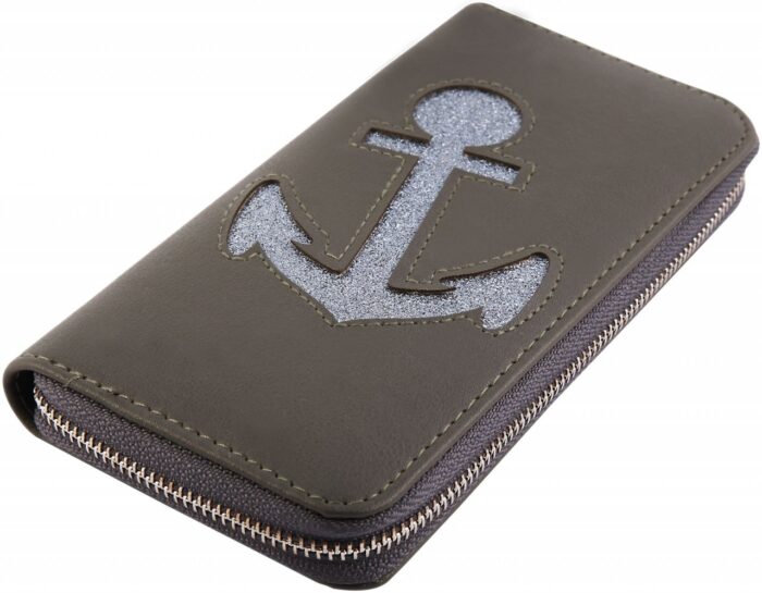 Cham Cham Damen Geldbörse aus Lederimitation mit Anker - Image 31