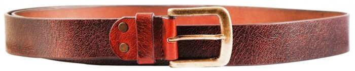 Leonardo Verrelli Echtledergürtel, Büffelleder, braun, kürzbar, 80 cm - 150 cm - Image 2