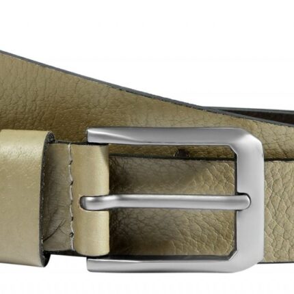 Leonardo Verrelli Echtleder Gürtel, kürzbar, hellbraun, 85 cm - 125 cm