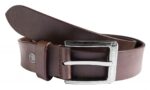 Leonardo Verrelli Echtleder Gürtel, kürzbar, braun, 2. Wahl (Schließendesign ...