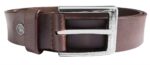 Leonardo Verrelli Echtleder Gürtel, kürzbar, braun, 2. Wahl (Schließendesign ... - Image 2