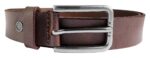 Leonardo Verrelli Echtleder Gürtel, kürzbar, braun, 2. Wahl (Schließendesign ... - Image 5