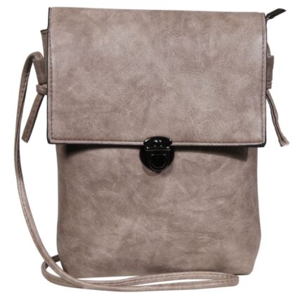 Damen Handtasche aus Lederimitat, Maße: 21 x 25 x 6 cm