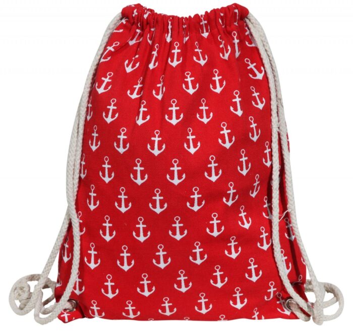 Trend Turnbeutel aus Textil, maritim - Image 1