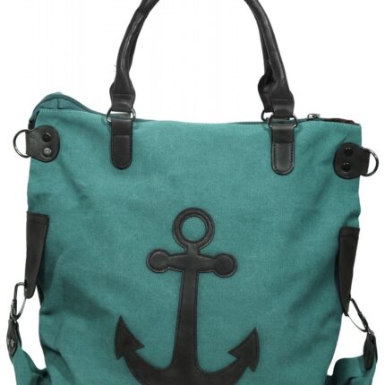 Schultertasche mit Ankermotiv