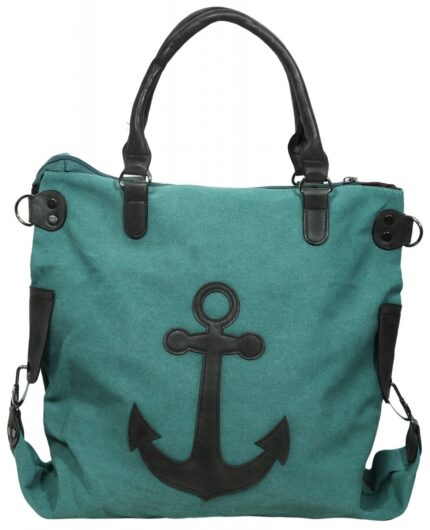 Schultertasche mit Ankermotiv