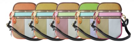 Echt Leder Tasche , farblich sortiert,