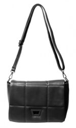 Überschlagtasche mit Steppnaht, Lederimitat - Image 3