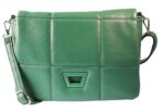 Überschlagtasche mit Steppnaht, Lederimitat - Image 4