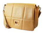 Überschlagtasche mit Steppnaht, Lederimitat - Image 8