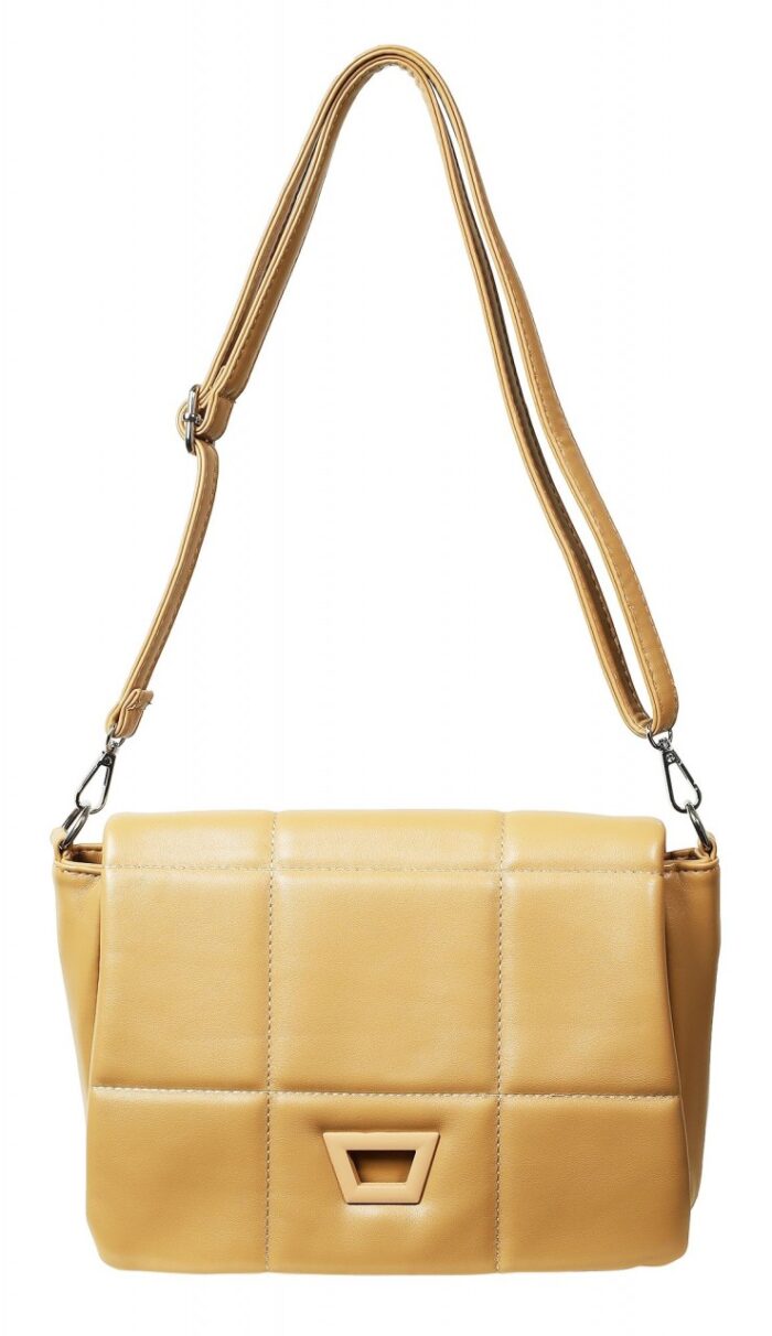 Überschlagtasche mit Steppnaht, Lederimitat - Image 9