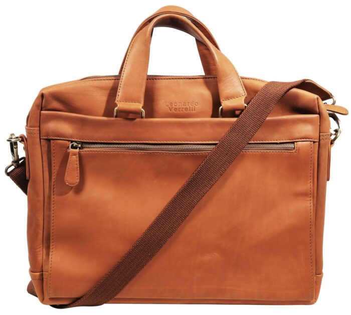 Leonardo Verrelli Echt Leder Laptoptasche Businesstasche - Image 1
