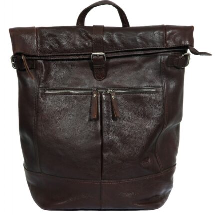 Leonardo Verrelli Echtleder Rucksack