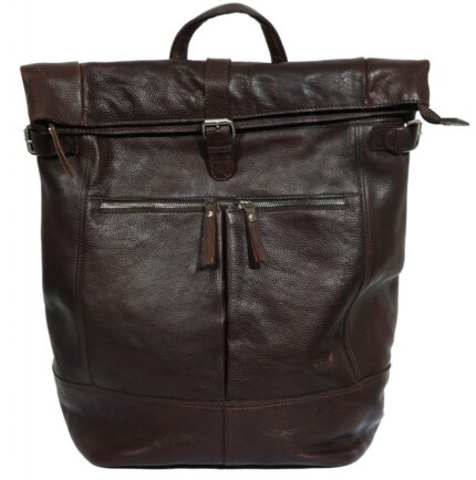 Leonardo Verrelli Echtleder Rucksack